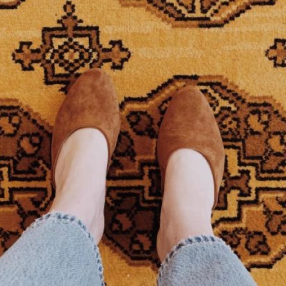 Universal Thread Shoes - Cognac heeled mules
